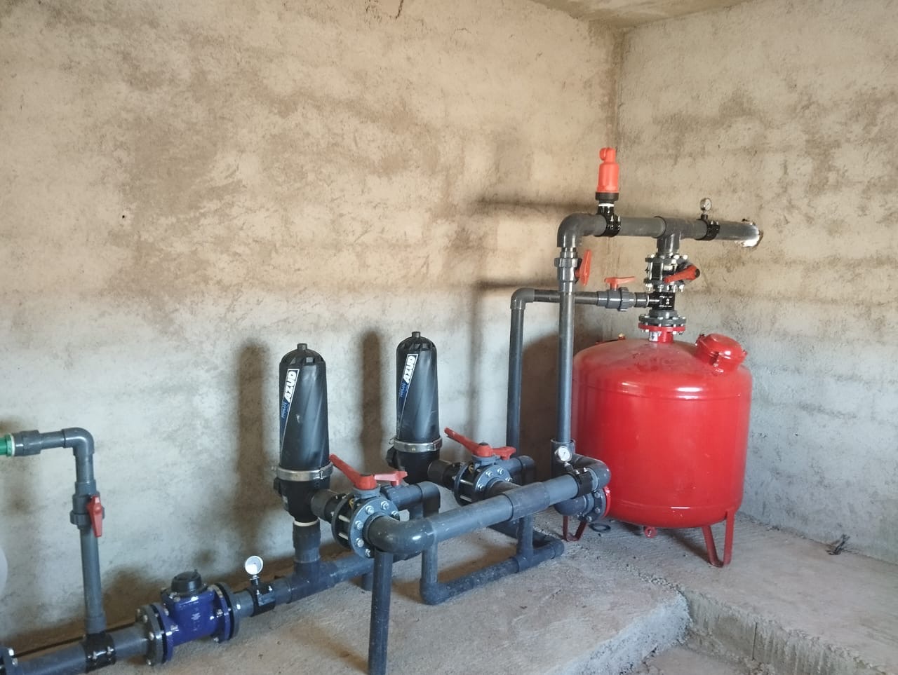 installation de station de tête, filtres