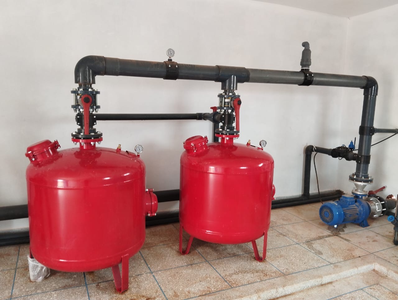 installation de pompe